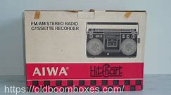 AIWA TPR-858 FM/AM Stereo Radio Cassette Recorder