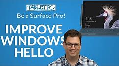 Improve Windows Hello Face Recognition