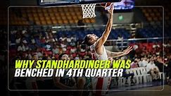Christian Standhardinger benched in 4th quarter of Ginebra's loss to TerraFirma