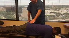 First Time Chiropractic Adjustment for Severe Lower Back Pain & Sacroiliac Pain Gets Relief