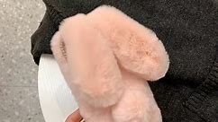 rabbit fur case for iPhone