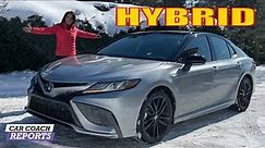 2021 Toyota Camry Hybrid XSE Test Drive Review