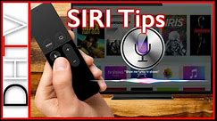 How To - Tips & Tricks With Siri On The Apple TV 4
