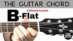 B-FLAT (Bb) // Guitar Chord