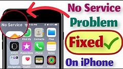 No Service on iPhone problem solutions on iPhone 7 or 7 plus | Apple Tech World