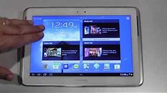 Samsung Galaxy Note 10.1 Android Tablet Review