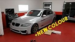 BMW E90 LCI - M4 STYLE BUMPER WITH SPLITTER AND FOGS