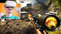 Sniper Elite VR: Quest 2 Gameplay & Review