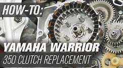 How To Replace the Clutch on a Yamaha Warrior 350