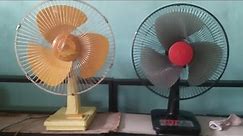 My Triangular bladed desk fans. Hitachi and Airmate Electric desk fans(#2 Round Up)