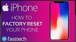 iPhone Factory Reset Guide