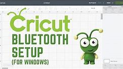 Cricut Bluetooth Setup for Windows (With Bluetooth Pin Number)