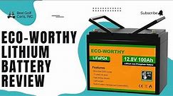Eco-Worthy Lithium Battery Review 2024 | Features, Pros and Cons