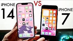 iPhone 14 Vs iPhone 7! (Comparison) (Review)