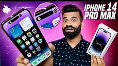 iPhone 14 Pro Max Unboxing & First Look - The Dynamic Island Magic🔥🔥🔥