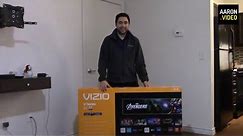 Unboxing Vizio V-Series 50 inch 4K TV from Walmart