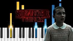 Stranger Things Theme - Piano Tutorial - how to play the opening theme from Stranger Things on piano