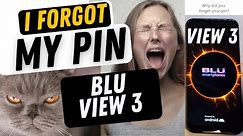 Blu View 3 I Forgot my Pin