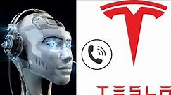 Tesla's AI bot talking to a real customer.