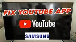 How To Fix YouTube app on Any Samsung TV : 5 Tricks!