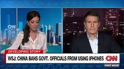 WSJ: China has banned the use of iPhones for central government officials