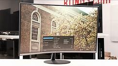 Samsung T55 Monitor Review: Curved for Your Convenience