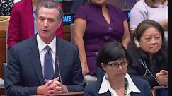 Gavin Newsom's strong words about climate change at New York summit
