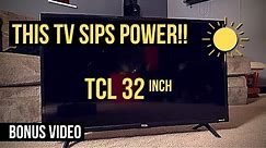 TCL 32 Inch Roku Tv | How Many Watts?