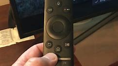 How to adjust the volume with a Samsung TV remote