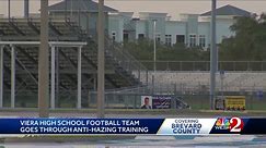 Viera High School football team goes through anti-hazing training after video surfaces