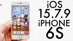 iOS 15.7.9 On iPhone 6S! (Review)