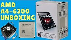 AMD A4-6300 unboxing and review