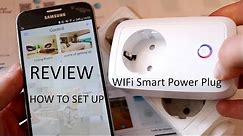 How to set up WiFi Smart Power Plug and REVIEW