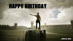 Happy birthday (The Walking Dead version)