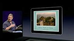 Apple iPad launch with New 7 Wonders of The World
