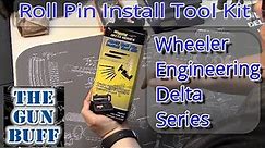 Wheeler Engineering Delta Series AR15 Roll Pin Install Tool Kit