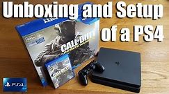 Sony PlayStation 4 Complete Unboxing and Setup For Beginners