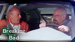 Walter White Deliberately Wrecks His Car on a RIde Along | Crawl Space | Breaking Bad