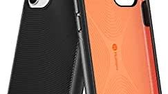 Humixx Shockproof Series iPhone 11 Case | 16FT Military Grade Drop Protection | Advanced Impact Polyone Material Textured PC Back Protective Cover with Soft Bumper for Apple iPhone 11 Black 6.1 Inch