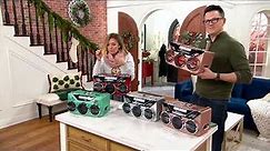 Studebaker Boombox with Bluetooth/CD/FM Radio and 15W Subwoofer on QVC