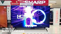Review Android TV SHARP 50" INCH Terbaru 2023 4T-C50DL1X