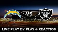 Chargers vs Raiders Live Play by Play & Reaction