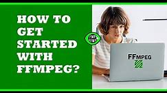 How to start using FFMPEG | How to use FFMPEG tutorial #ffmpeg #TheFFMPEGGuy
