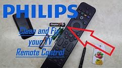How to Clean and Fix Philips TV Remote Control