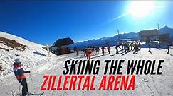 Epic Ski Journey: Exploring Zillertal Arena from Zell am Ziller to Krimml