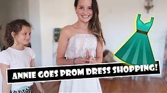 Annie Goes Prom Dress Shopping 👗 (WK 383.3) | Bratayley