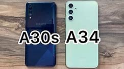 Samsung Galaxy A34 vs Samsung Galaxy A30s