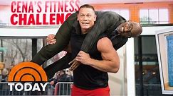 John Cena Demonstrates Quick Fitness Moves And Hoists Al Roker! | TODAY