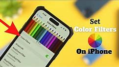 How To Turn Your iPhone Screen Into Any Color! [Back to Normal]