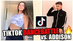 TIKTOK DANCEBATTLE vs. ADDISON RAE | JamooTv